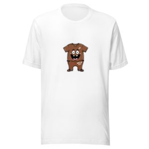 Cartoon Tshirt My Pants Shity Brown Shirt
