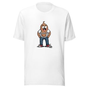 Pooped Poophead White Shirt Cartoon
