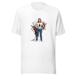 Woman Excreting Swirl Of Poop Gingerbread Shirt