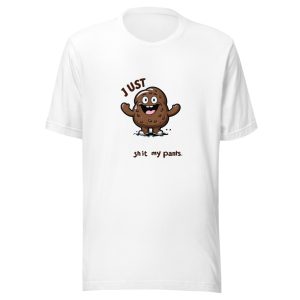 Just Shit My Pants Poop Character Cartoon